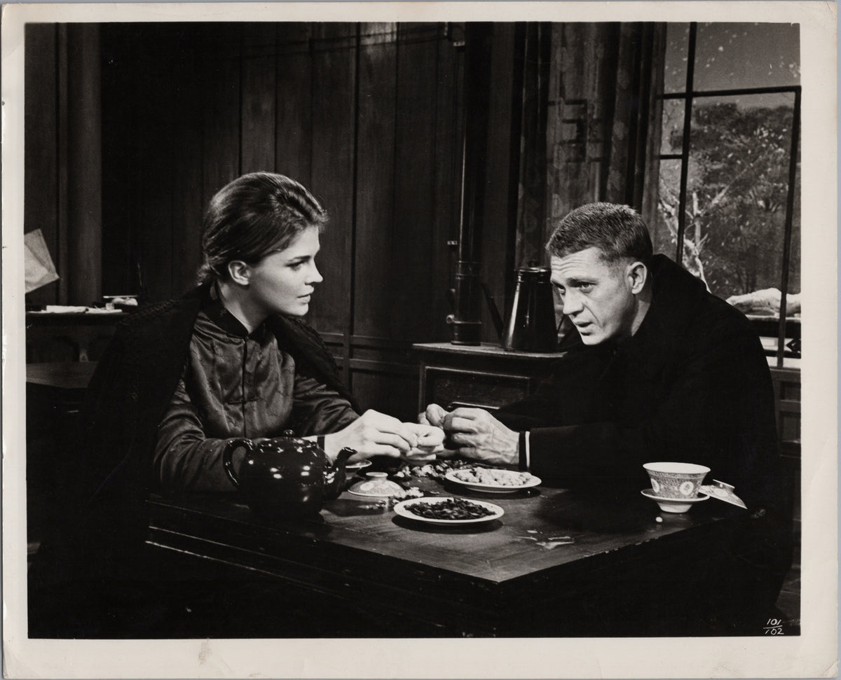 Man and Woman in Conversation at a Table — front