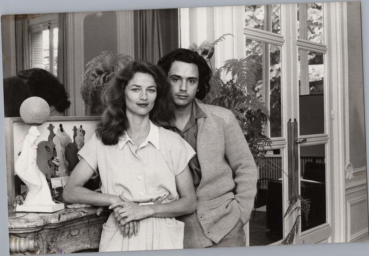 Charlotte Rampling and Jean-Michel Jarre at Home — front
