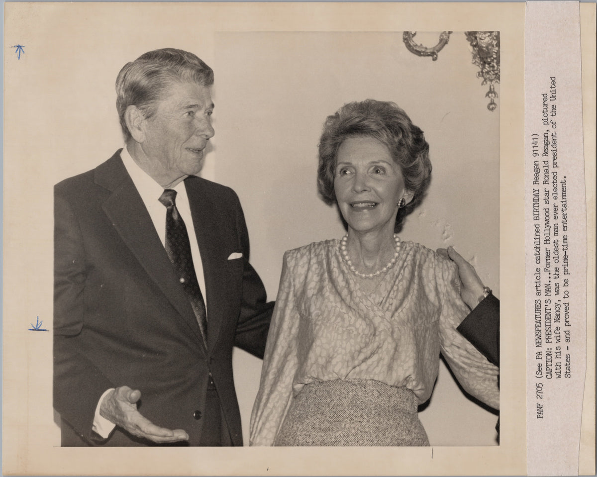 Ronald and Nancy Reagan Together — front