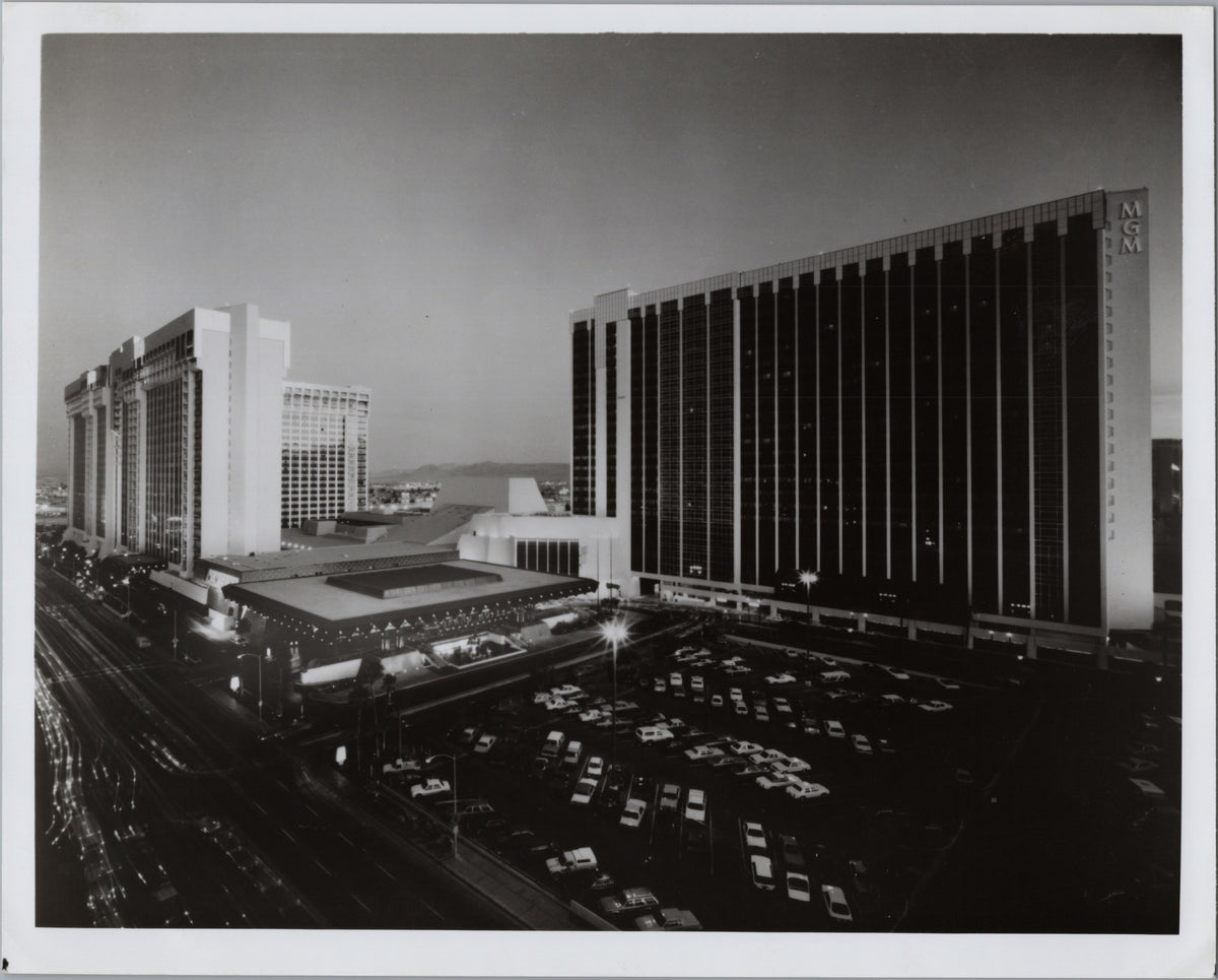 MGM Grand Hotel Complex in Las Vegas — front