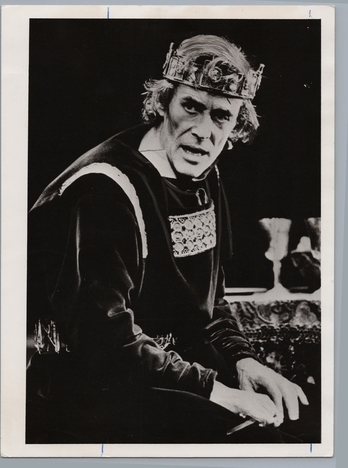 Peter O'Toole as Macbeth at the Old Vic — 1980 — front