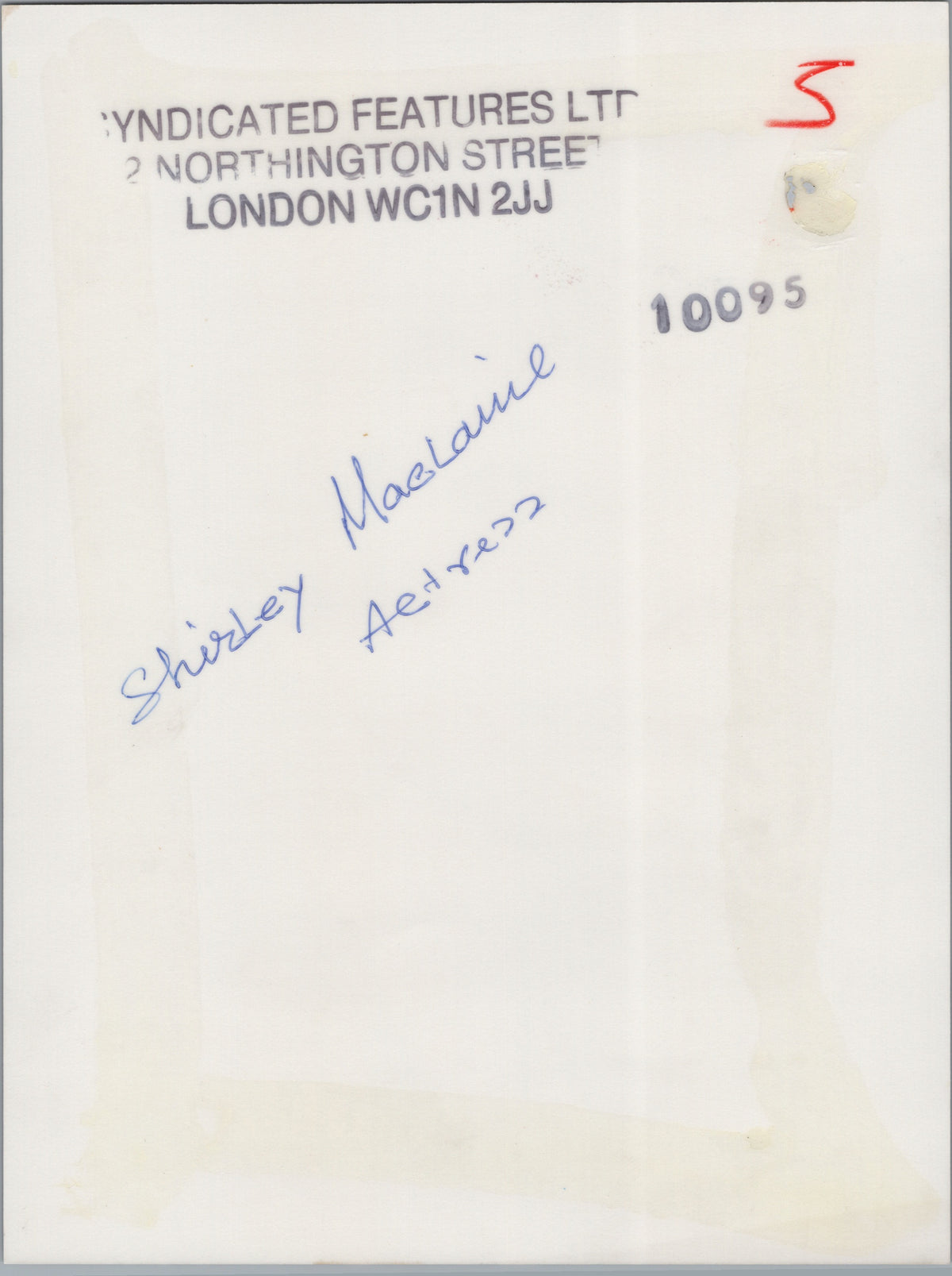 A03054 — reverse and markings