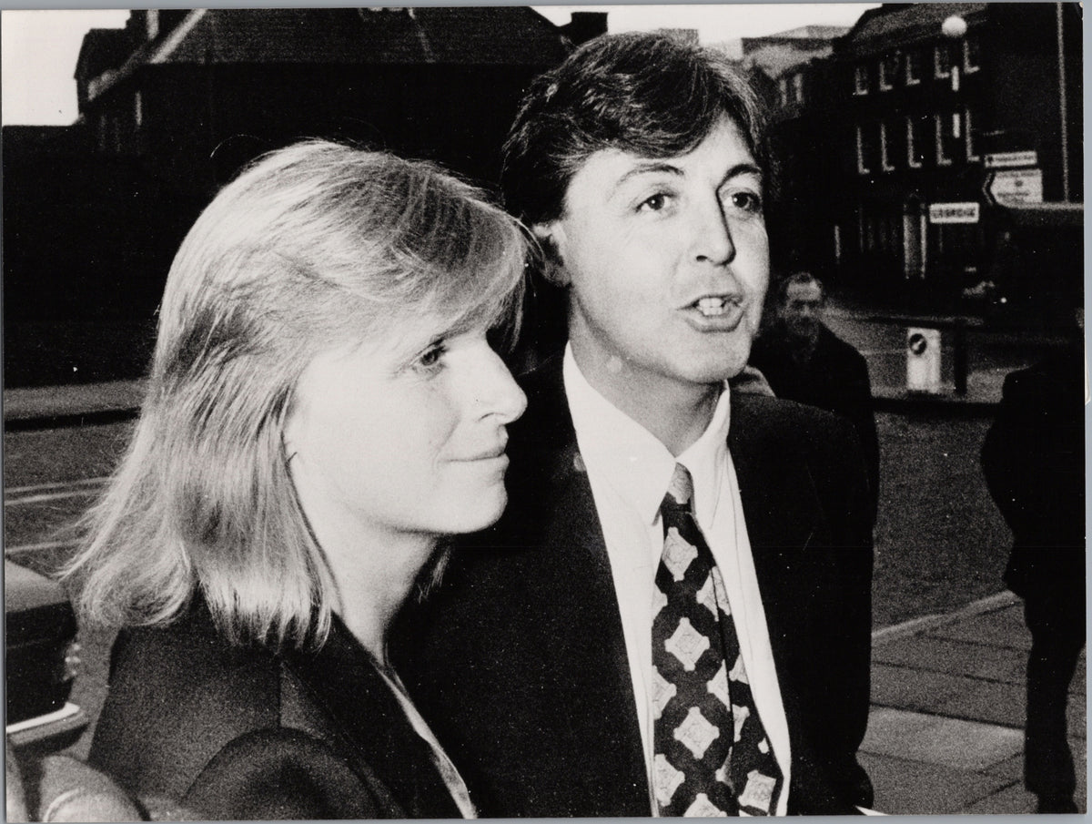 Paul and Linda McCartney Together — front