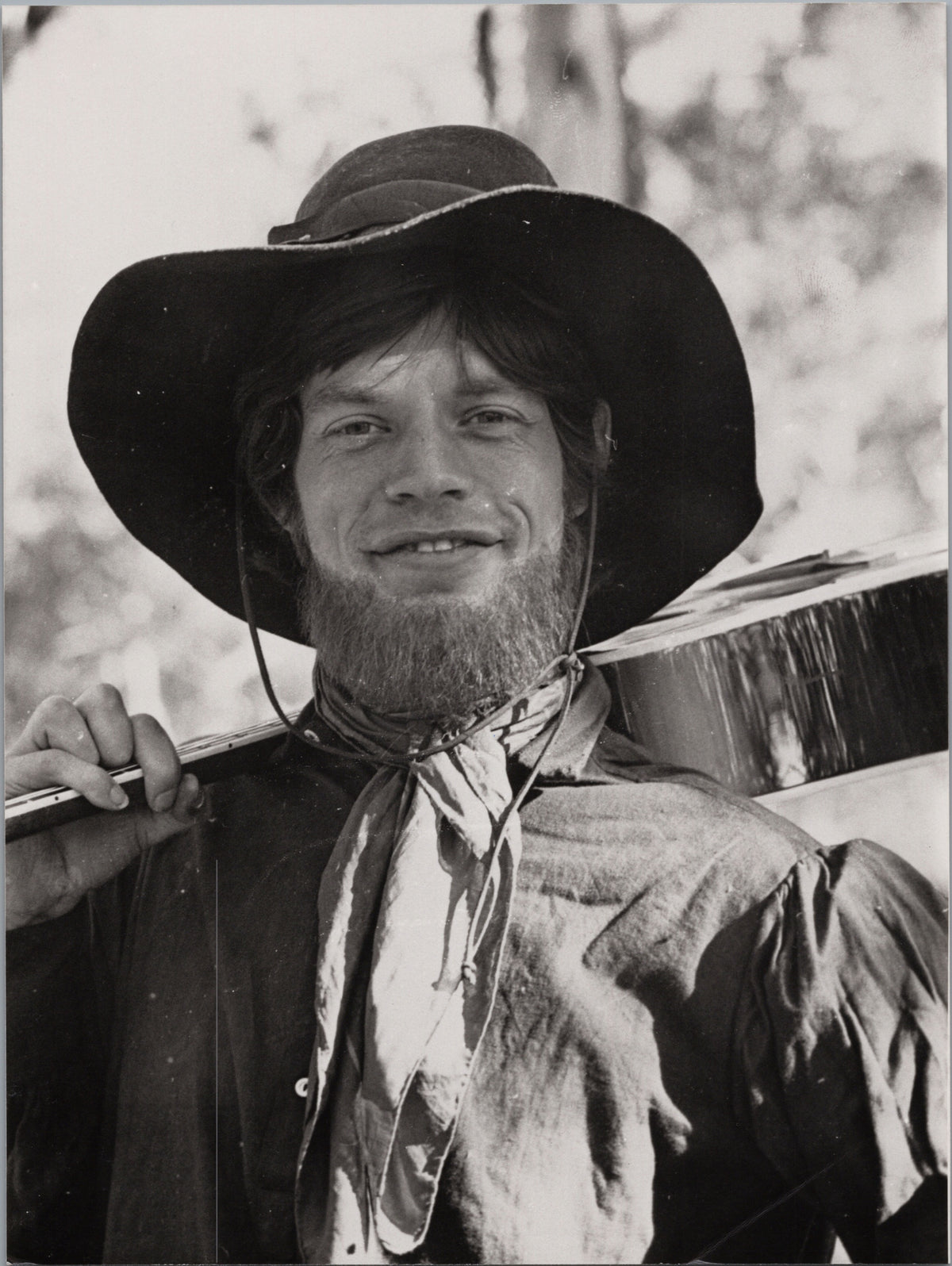 Mick Jagger in Western Costume — front