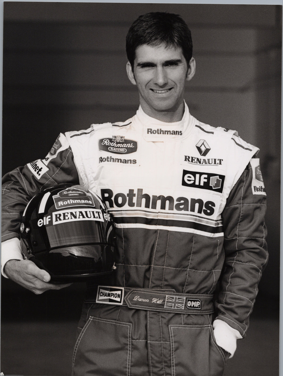 Damon Hill — Williams Renault Test Portrait, 1994 — front