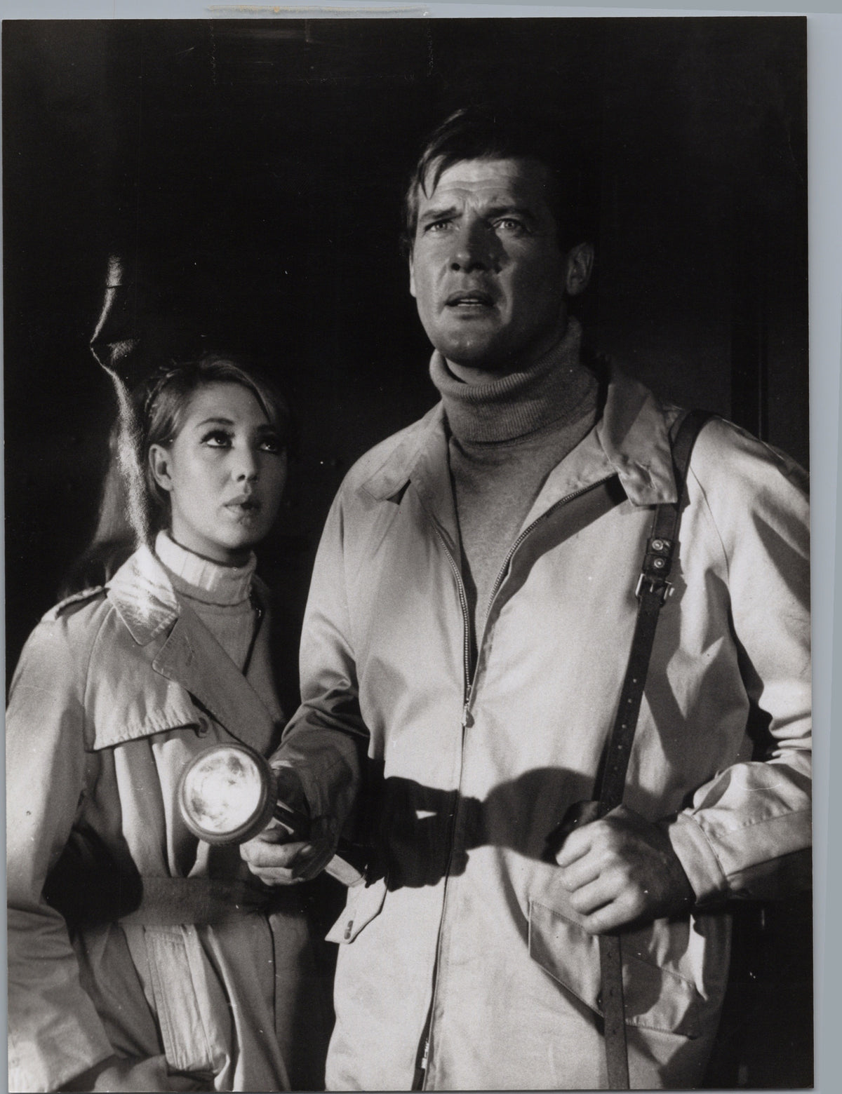 Roger Moore in an Adventure Scene — front