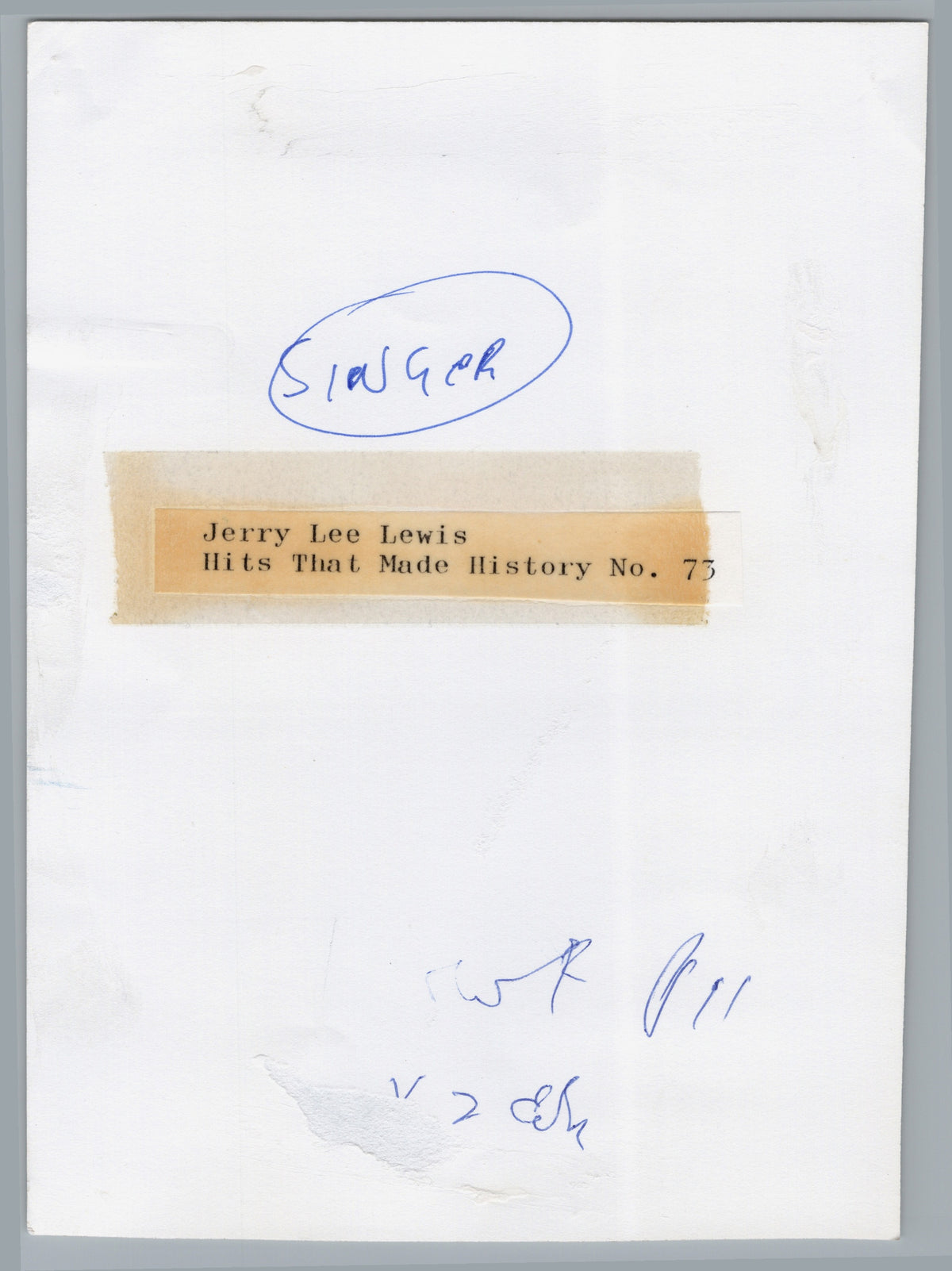 A03093 — reverse and markings