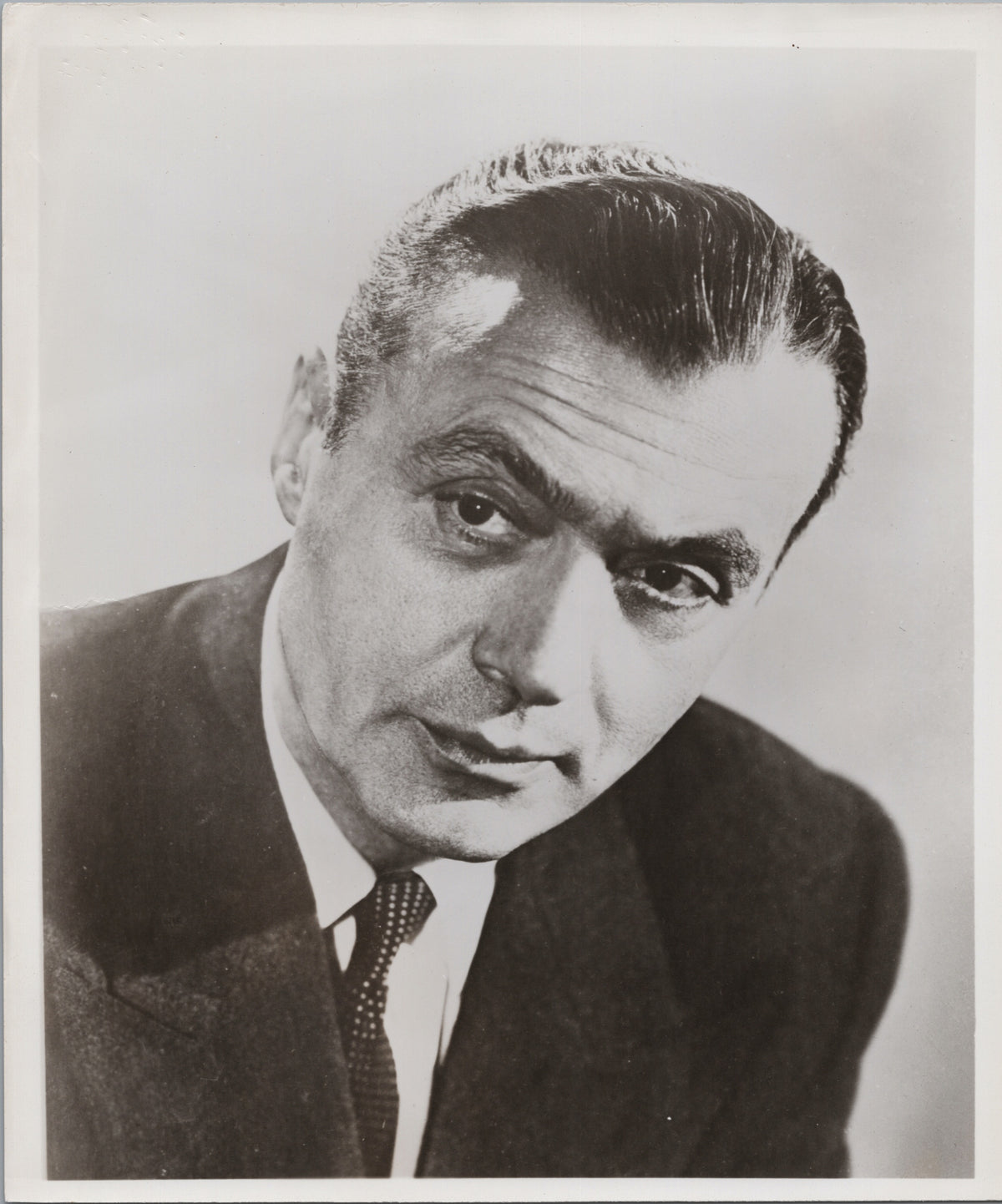 Charles Boyer — Suit-and-Tie Portrait — front