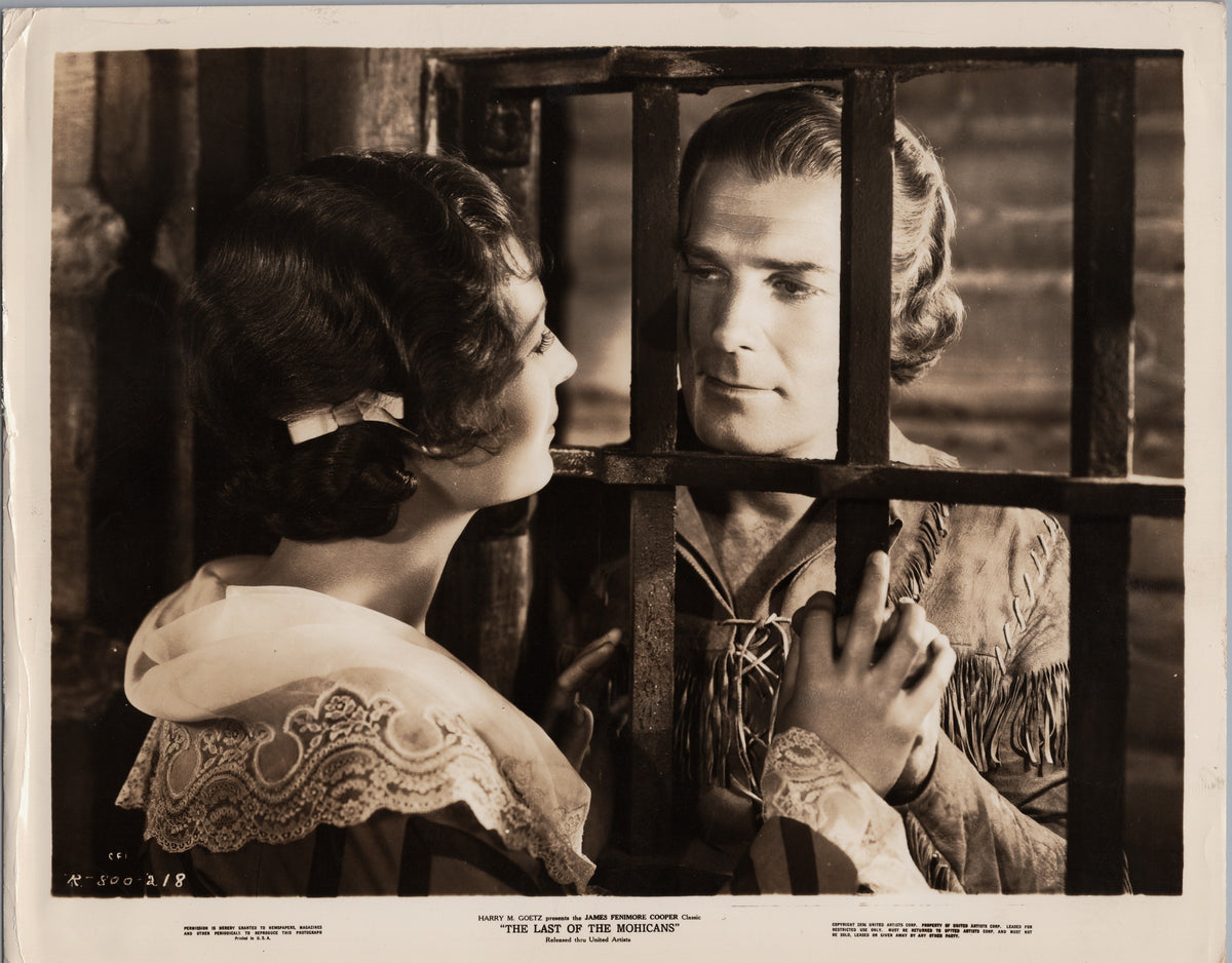 The Last of the Mohicans — Scene Through the Bars — front