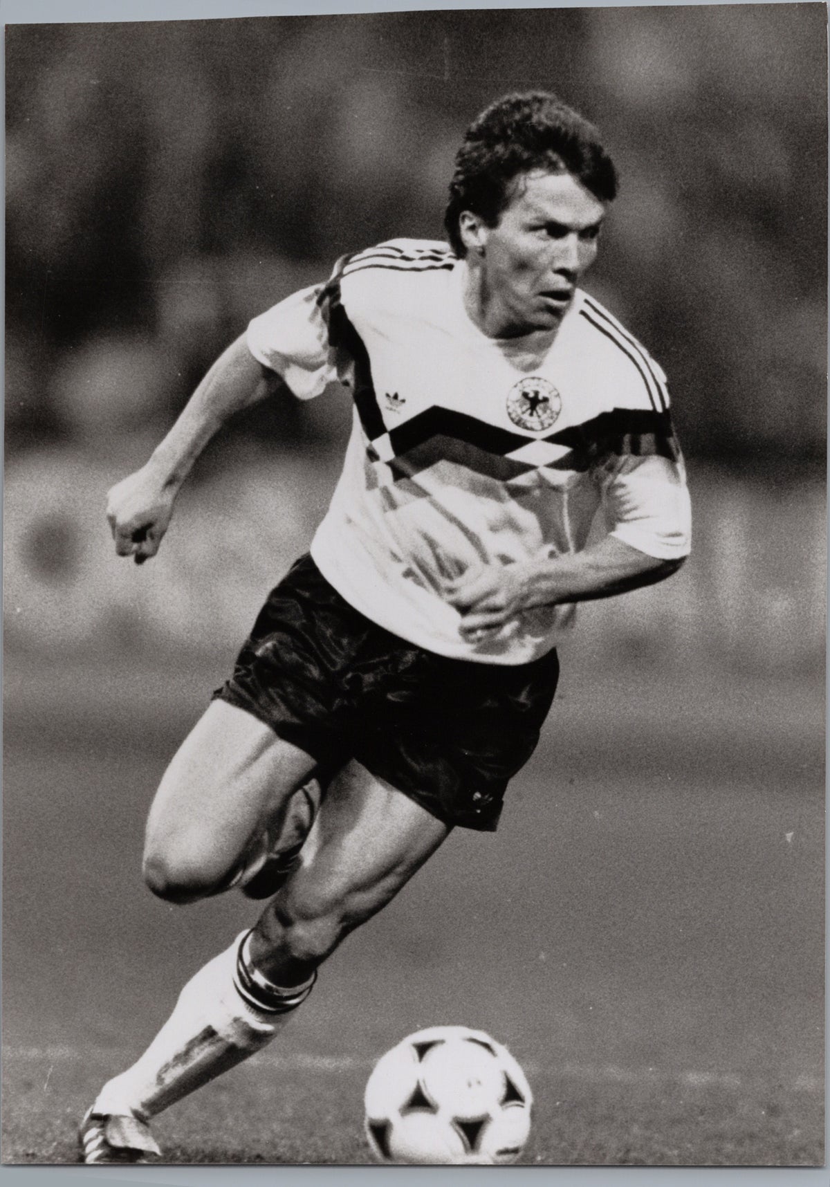 Lothar Matthäus in Germany Football Kit — front