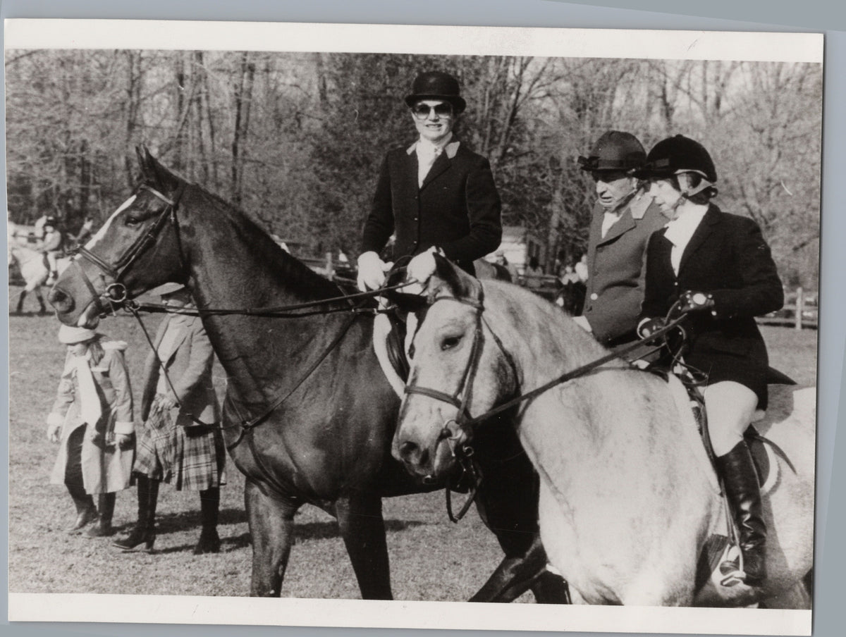 Jacqueline Kennedy Onassis Horse Riding — front