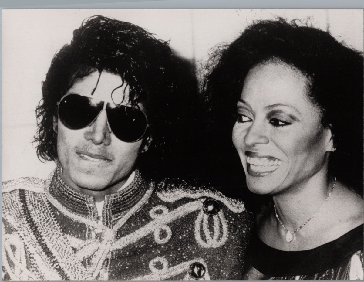 Diana Ross and Michael Jackson Together — front