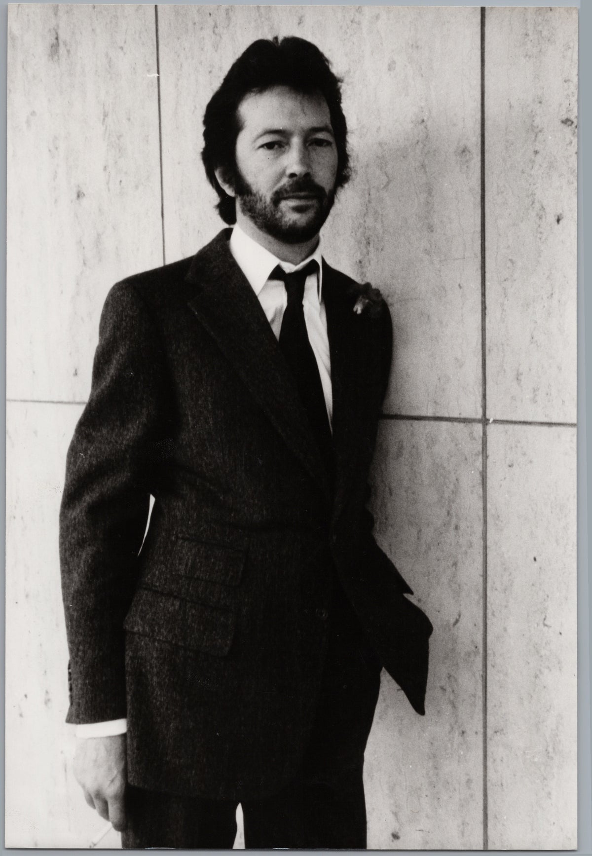 Eric Clapton — Portrait in a Dark Suit — front