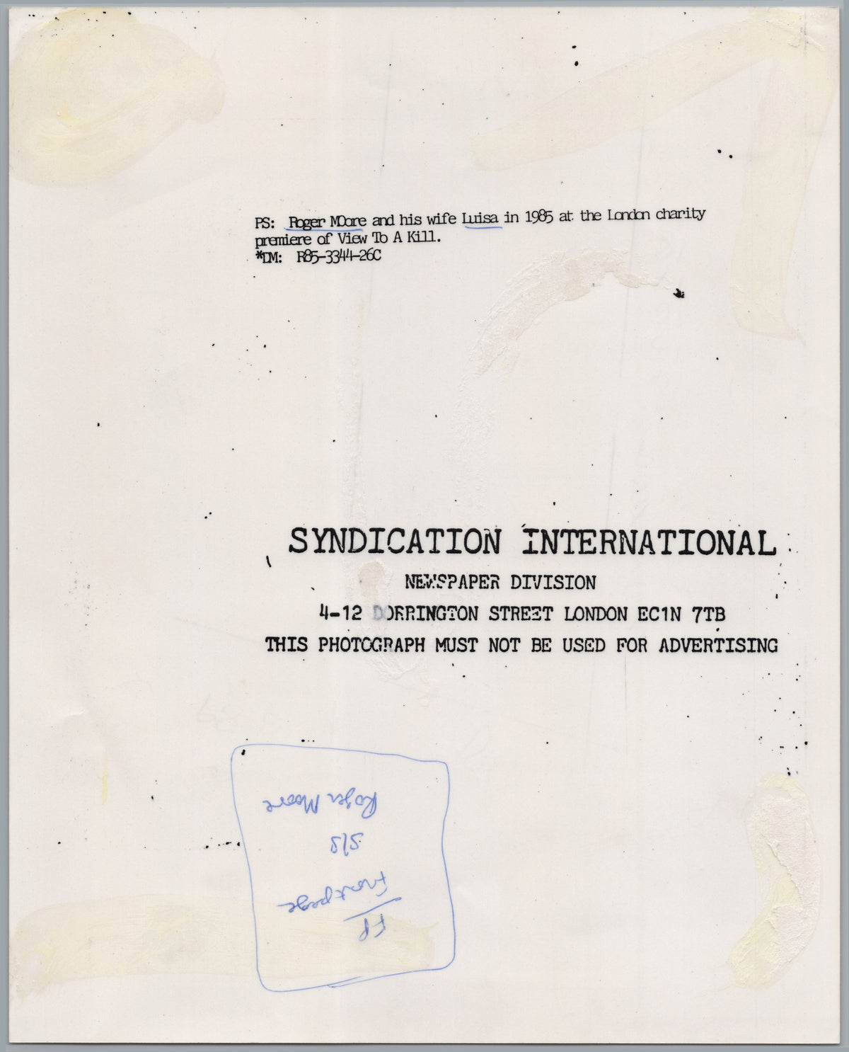 A05017 — reverse and markings