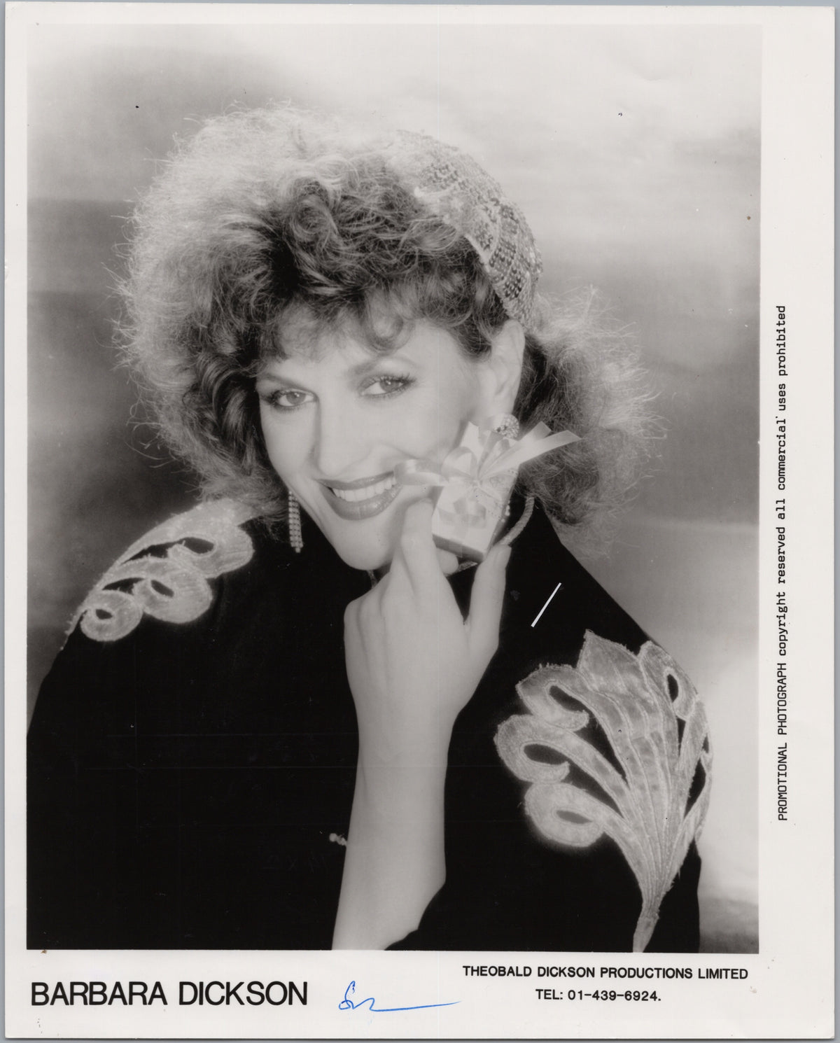 Barbara Dickson — Portrait with an Embroidered Jacket — front