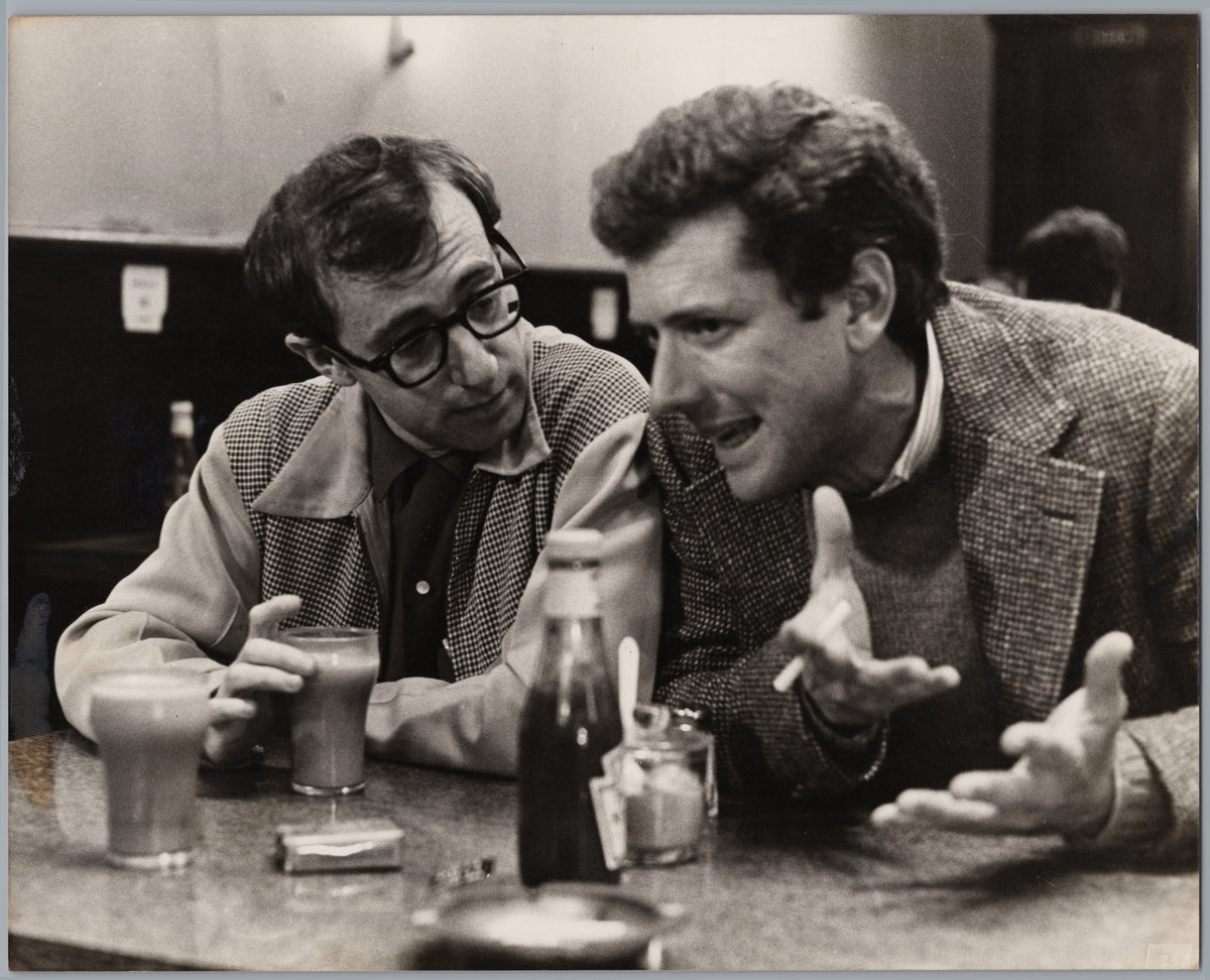 Two Men Talking at a Diner Counter — front