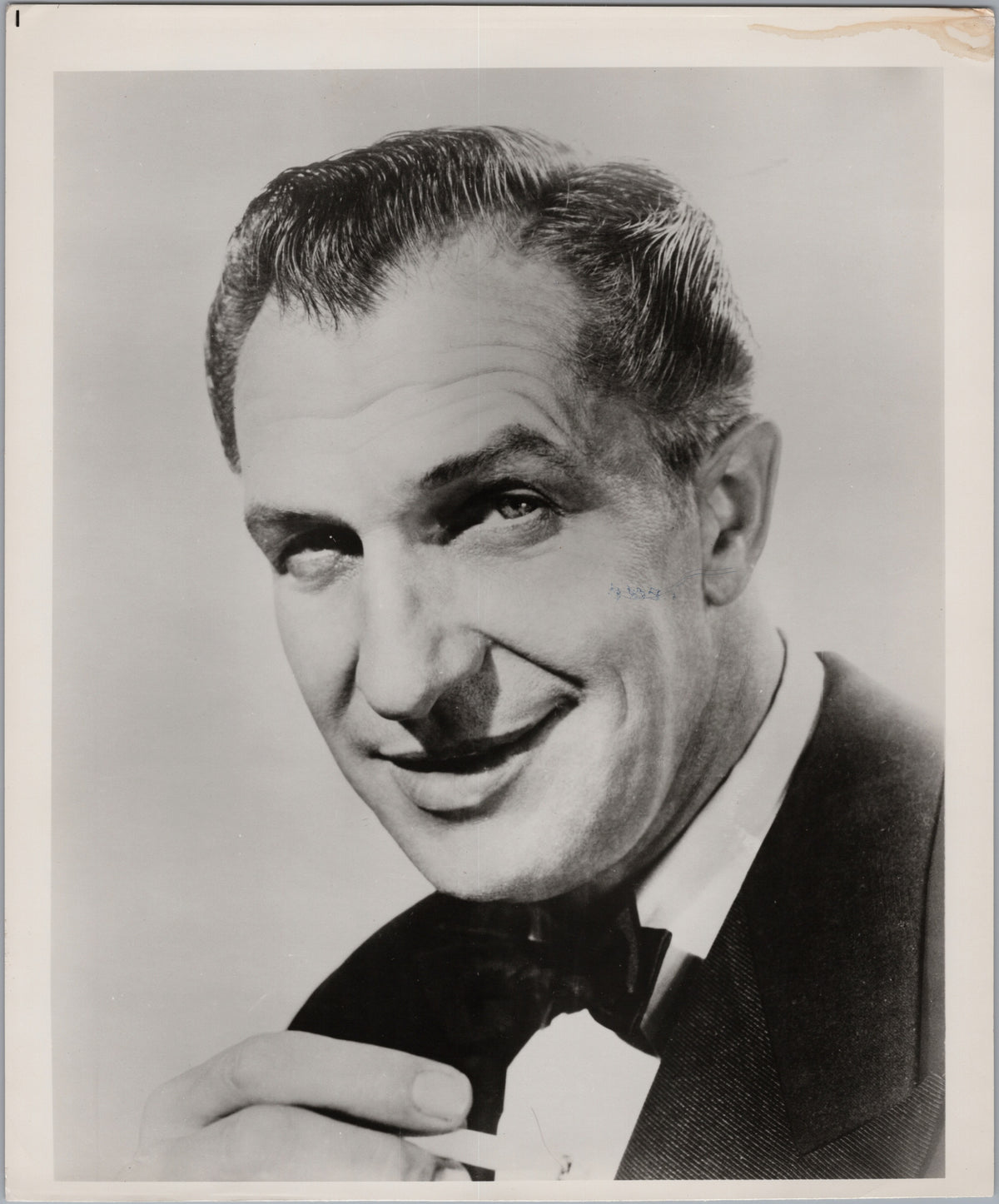 Vincent Price — Smiling Formal Portrait — front