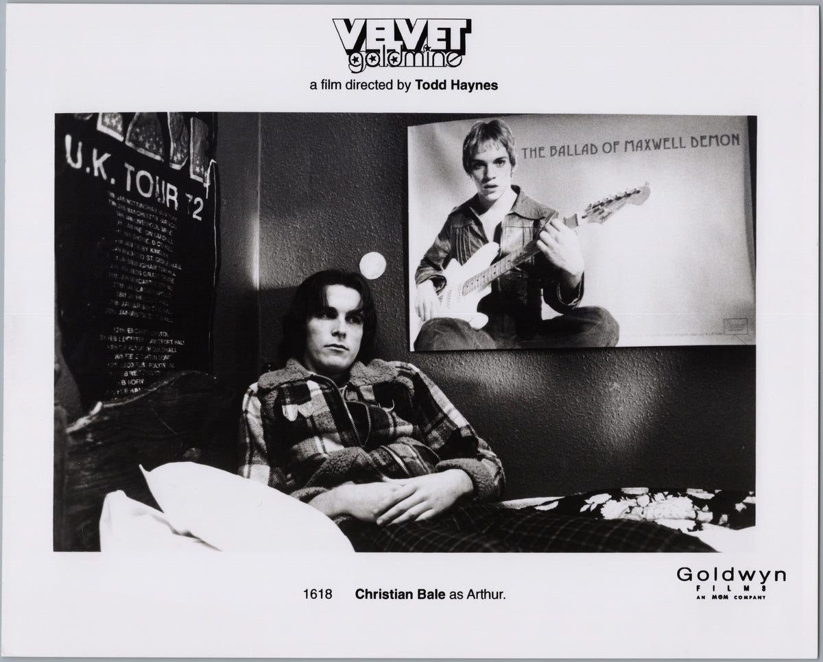 Christian Bale as Arthur — Velvet Goldmine — front