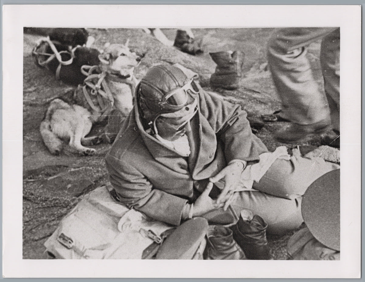 Aircrew Resting before a Coastal Rescue — front