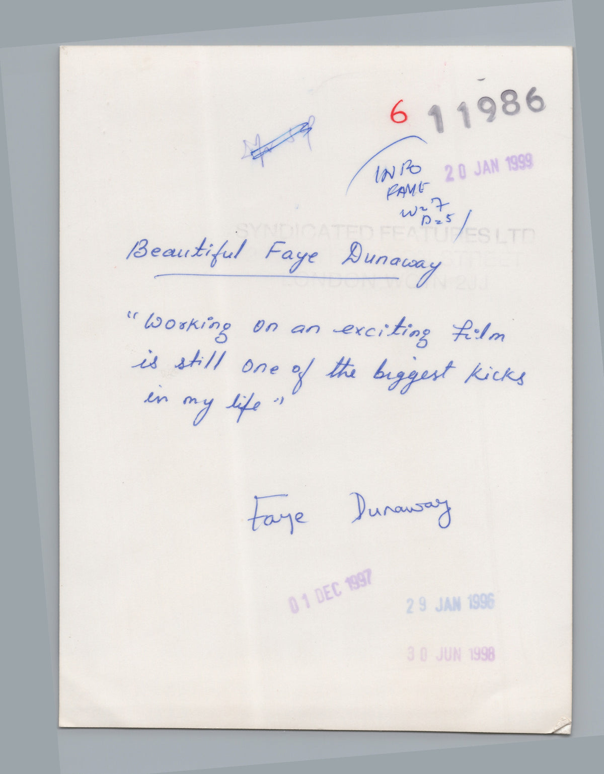 A05069 — reverse and markings